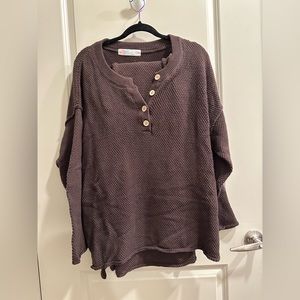 Free People “hailee sweater set”